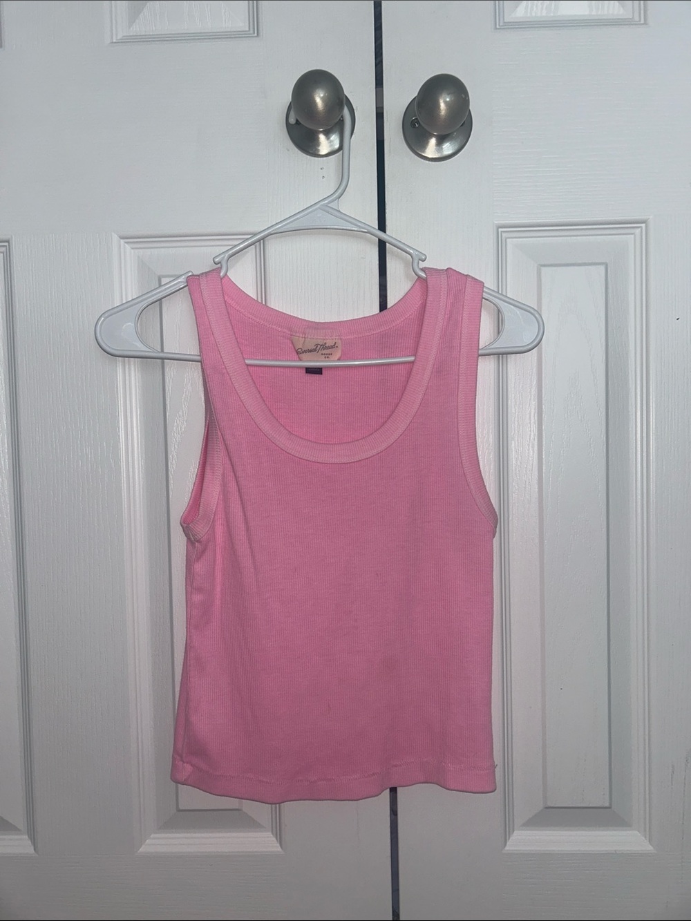 Pink tank top!